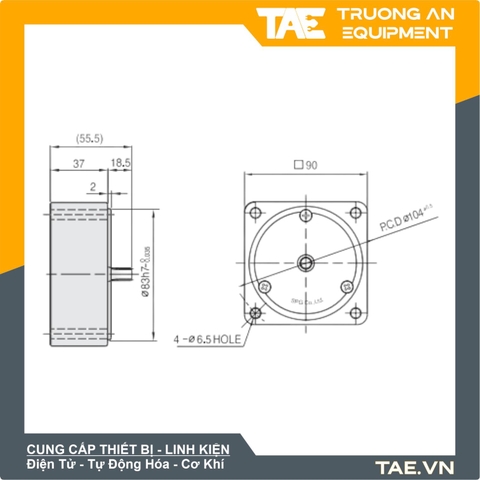 Hộp Số Giảm Tốc SPG 40W LikeNew