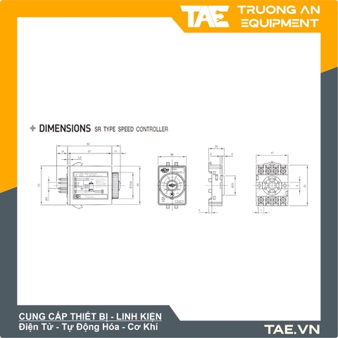 Bộ Điều Khiển Tốc Độ Động cơ AC SPG LikeNew - SR