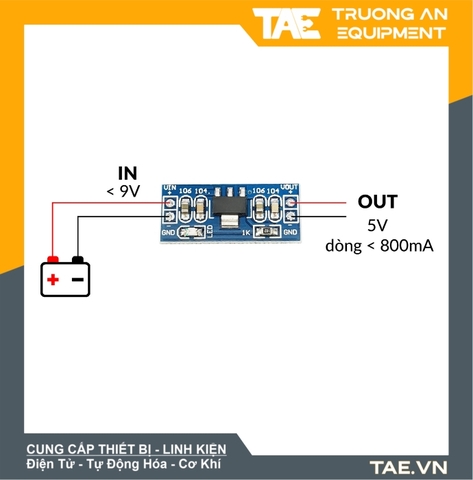 Mạch Nguồn 5V AMS1117-5.0 (5V)