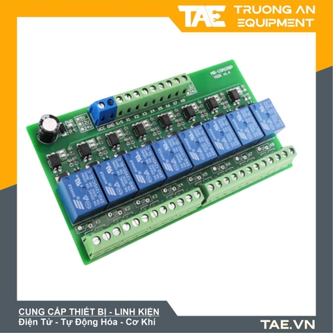 Module Điều Khiển Tín Hiệu PLC Cách Ly Relay 8 Kênh