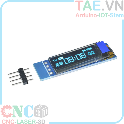 Màn Hình Oled 0.91 Inch Giao Tiếp I2C