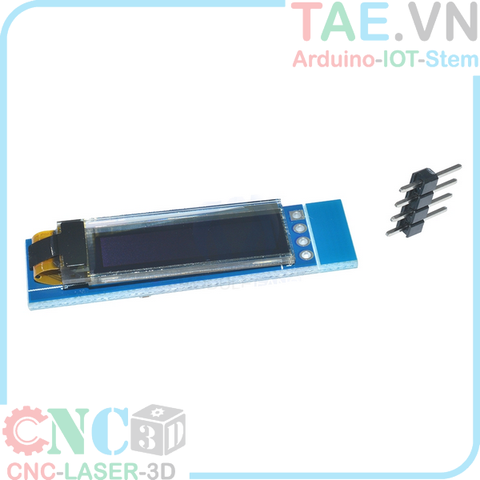 Màn Hình Oled 0.91 Inch Giao Tiếp I2C