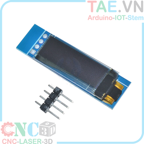 Màn Hình Oled 0.91 Inch Giao Tiếp I2C