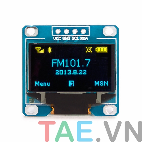 Màn Hình OLED 0.96 Inch I2C