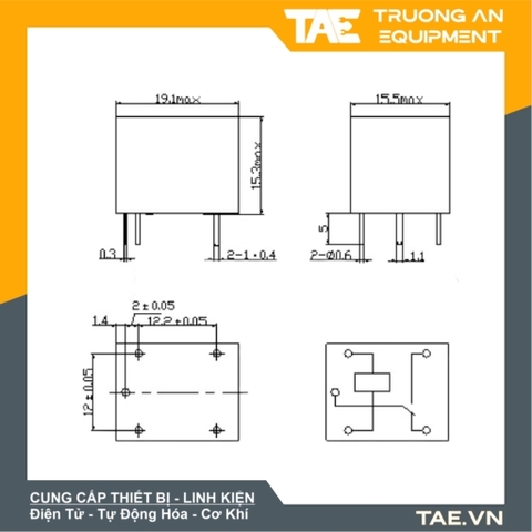 Relay Songle 24V 5 Chân