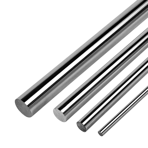 Thanh Trượt Tròn SC Mạ Chrome Ø6 đến Ø80