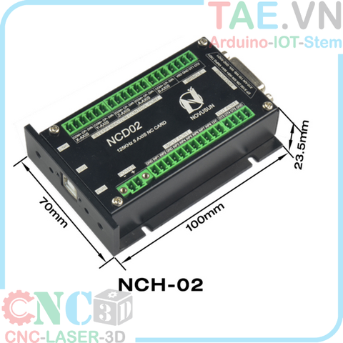 Bộ Điều Khiển Máy CNC NCH-02