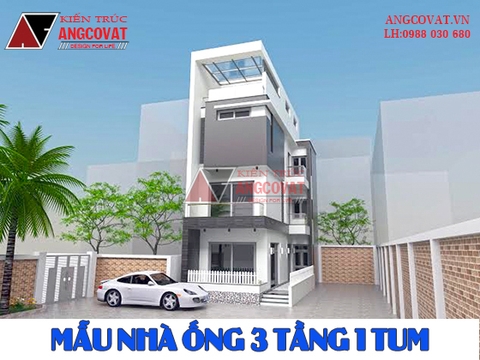 Đừng bỏ lỡ những mẫu nhà ống 3 tầng 1 tum đẹp từ kiến trúc đến công năng