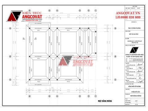 Miễn phí một số bản vẽ kết cấu nhà biệt thự 2 tầng chi tiết và hữu ích
