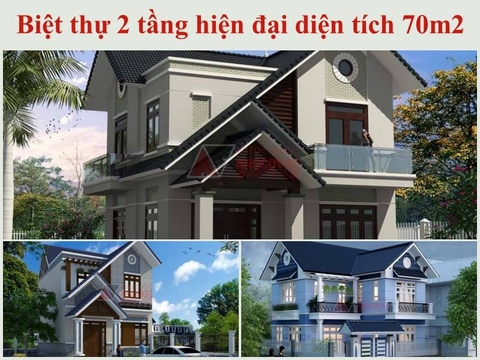 Đi tìm biệt thự 2 tầng hiện đại diện tích 70m2 hoàn hảo cho gia đình bạn