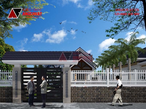 Bí kíp thiết kế mẫu tường rào cổng ngõ đẹp