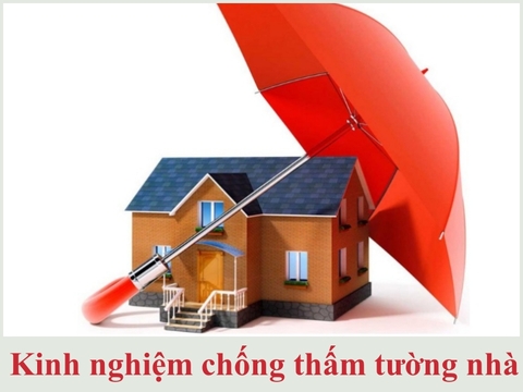 Kinh nghiệm chống thấm tường nhà- Đừng để thấm rồi mới chống!
