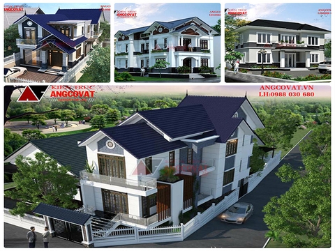 7++ mẫu bản vẽ nhà 2 tầng mặt tiền 7m xuất sắc nhất hiện nay