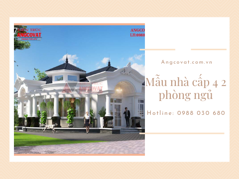 Tổng hợp các mẫu bản vẽ thiết kế nhà cấp 4 1 tầng 2 phòng ngủ đẹp