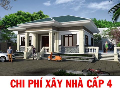 Cách tính chi phí xây nhà cấp 4 ở nông thôn việt nam chi tiết đầy đủ nhất TV930066