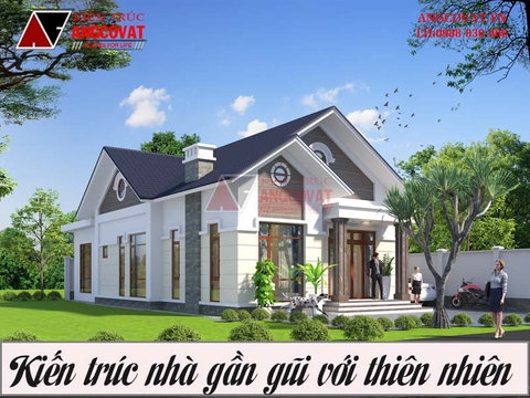 Gợi ý những ý tưởng thiết kế kiến trúc nhà gần gũi với thiên nhiên đẹp không thể rời mắt