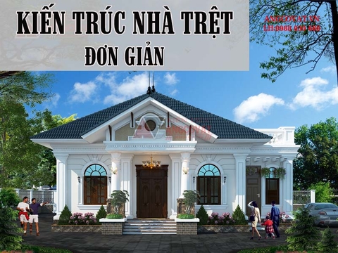 Lưu lại hơn 20 mẫu kiến trúc nhà trệt đơn giản đáng xây nhất