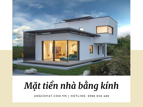 Những điều bạn cần biết khi thiết kế mặt tiền nhà bằng kính