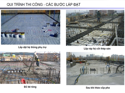 Hướng dẫn quy trình thi công cốp pha nhôm