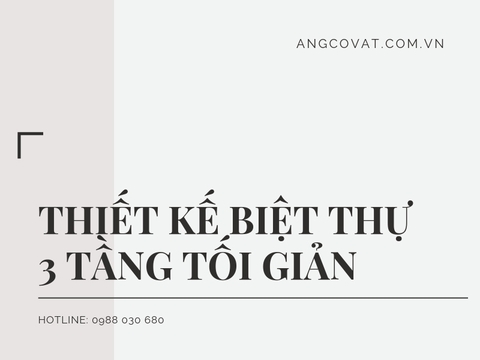 Bí mật ẩn chứa trong mẫu thiết kế biệt thự 3 tầng tối giản không phải ai cũng biết