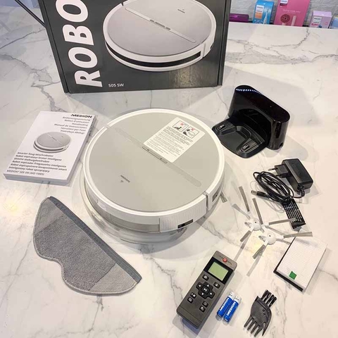 Robot hút bụi lau nhà Medion MD11889 S05SW - VSN00407