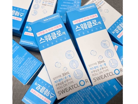 Hộp lăn khử mùi SWEATCLOR 30ml - TKD01001