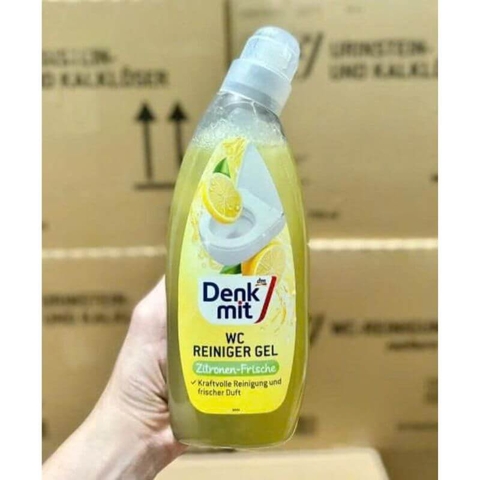 Dung dịch tẩy rửa bồn cầu Denkmit 750ml - Màu vàng - VSN014023