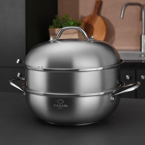 Xửng hấp 2 tầng Casani 28cm - XNC13901