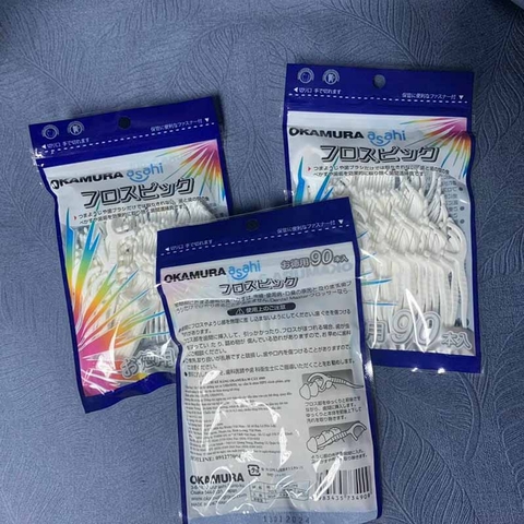 Tăm chỉ nha khoa Okamura hộp 90c - VSM064042