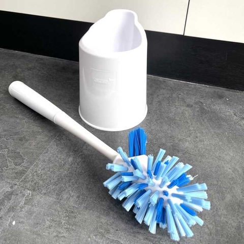 Bàn chải VILEDA cọ toilet gồm khay đựng - VSN05601