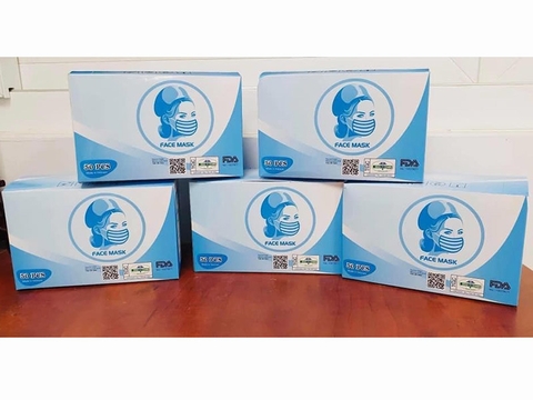 Combo 5 hộp khẩu trang 4 lớp - DMC08002