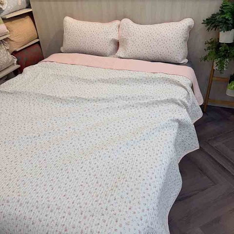 Chăn bộ 3 món cotton 200x220cm - CNB307001