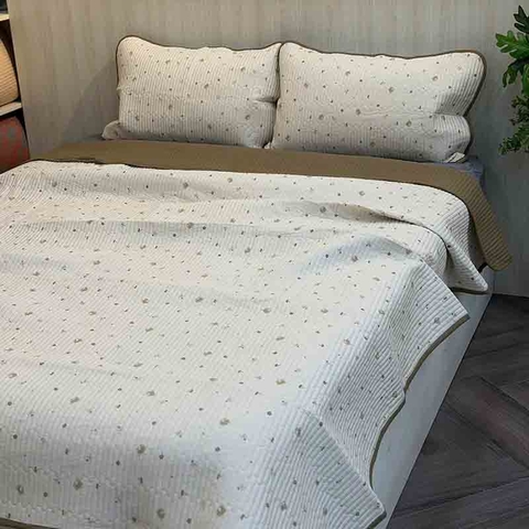 Chăn bộ 3 món cotton 200x220cm - CNB307005