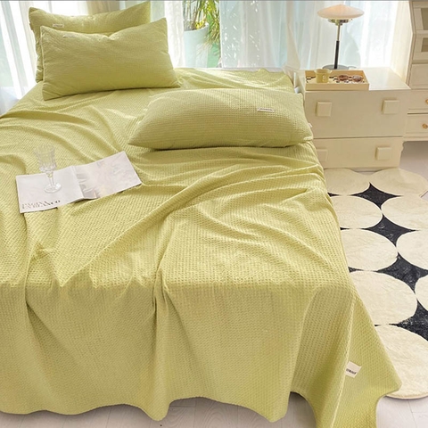 Drap phủ 180x200cm - màu xanh lá  - DRP03527
