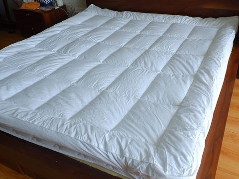 Đệm tăng tiện nghi 160x200cm - Màu trắng -  TTN10204
