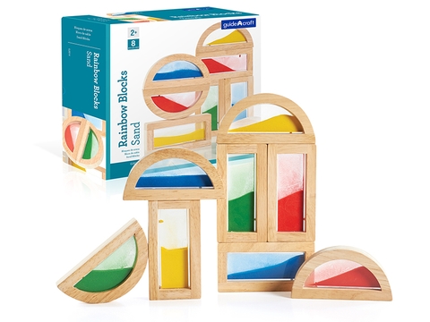 Rainbow Blocks - Sand - G3014