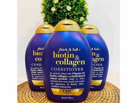 Cặp dầu gội xả Biotin tím của Mỹ 385ml - GXT075C