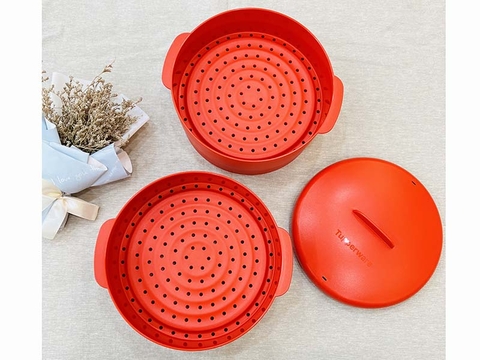 Xửng hấp Tupperware - đỏ - TPW00701