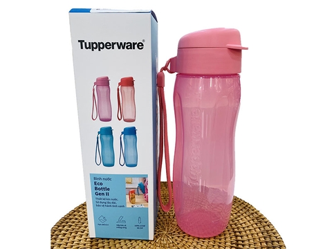 Bình nước Tupperware Eco Bottle Gen II 500ml - Hồng - TPW04305