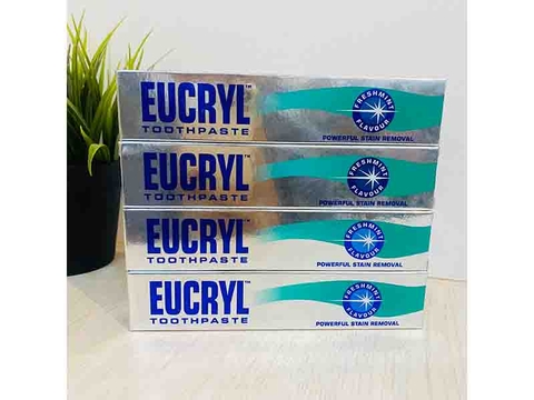 Kem đánh răng tẩy trắng Eucryl Toothpaste 62gr - VSM061