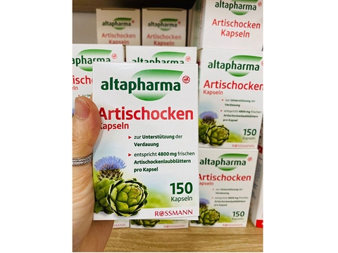 Viên uống bổ gan Altapharma Artischocken, 150 viên - TTP053