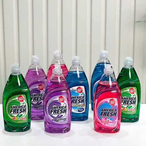 Nước rửa chén American Fresh 520ml Lavender - Tím - BGT09003