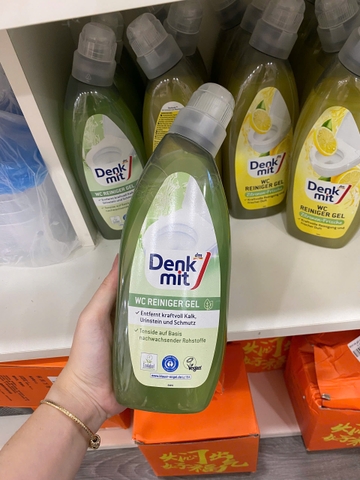 Dung dịch tẩy rửa bồn cầu Denkmit 750ml - Xanh lá - VSN014022