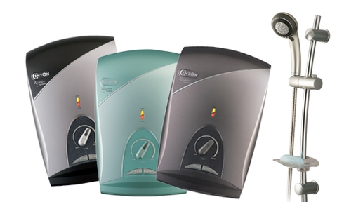 Máy nước nóng Centon KS500E (Solid) ( ĐEN + TÍM) ( Hàng trưng bày )