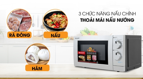 Lò vi sóng Sharp R-209VN-SK 20 lít