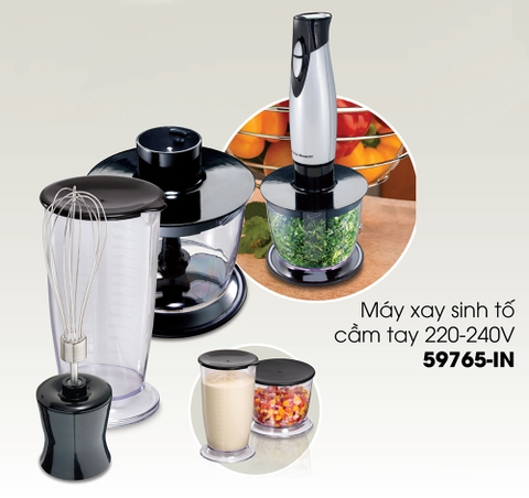 Máy xay sinh tố cầm tay Hamilton Beach 59765-IN ( Hàng trưng bày )