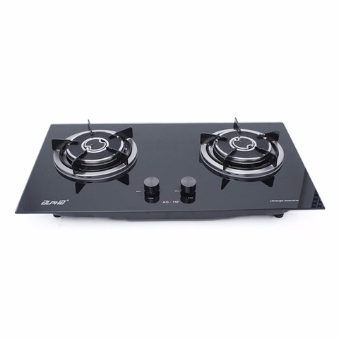 Bếp gas đôi âm hồng ngoại Alpha AG-15F( Hàng trưng bày )