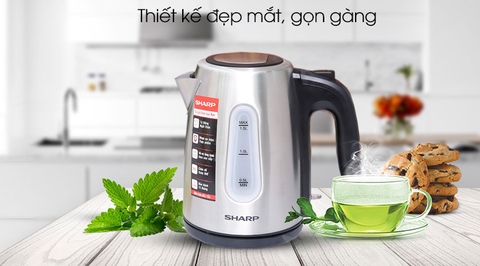 Bình đun siêu tốc Sharp 1.5 lít EKJ-15EVS