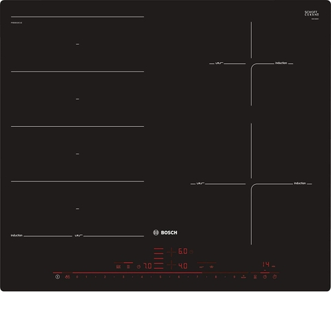 Bếp âm 4 từ Bosch PXE601dc1e made in Spain