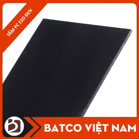 TẤM POLYCARBONATE ESD MÀU ĐEN HÀN QUỐC